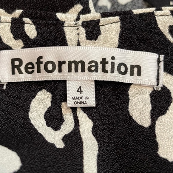 Reformation Crimini Dress    black cat - Picture 7 of 9